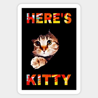 Here’s Kitty Sticker